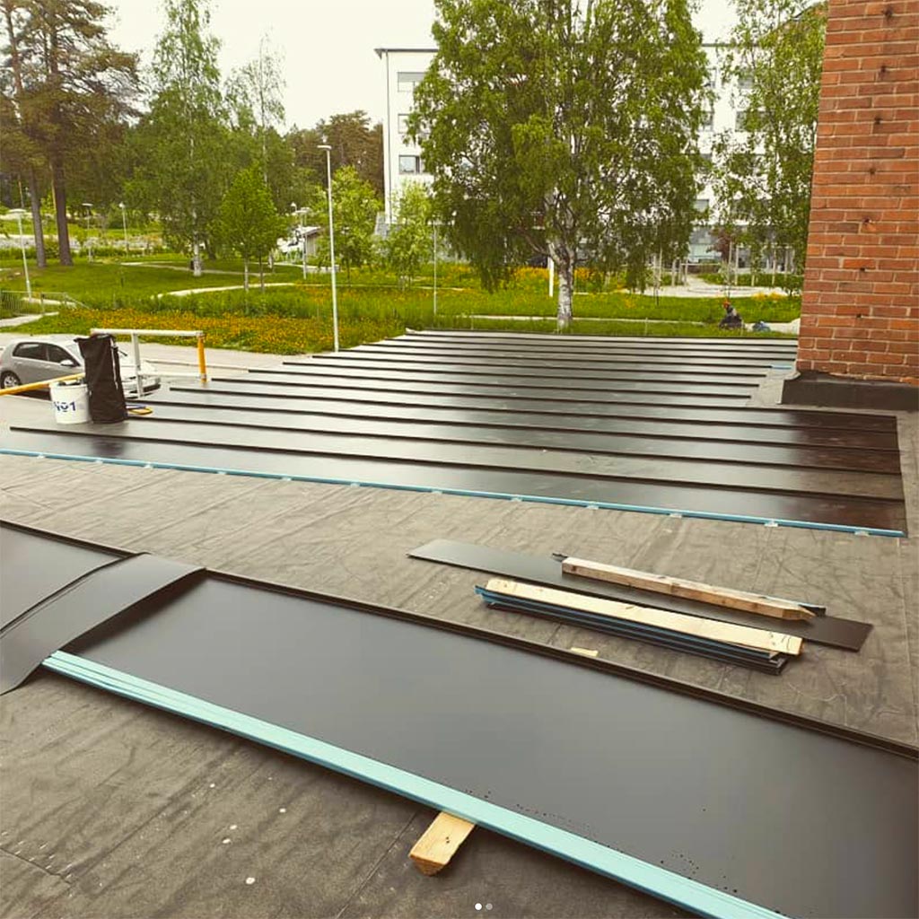 Bandtäckning och takbyte i Umeå med omnejd